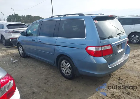2007 Honda Odyssey Ex-L from USA, damaged, VIN 5FNRL38757B086273